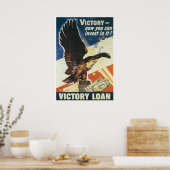 WWII Victory Loan Poster (Keuken)