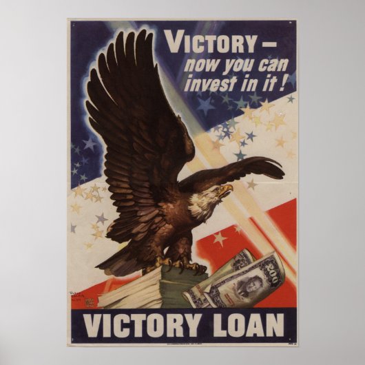 WWII Victory Loan Poster (Voorkant)