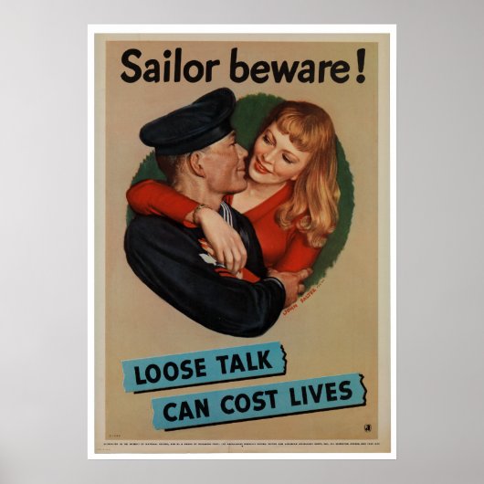 WWII Vintage Poster (Voorkant)