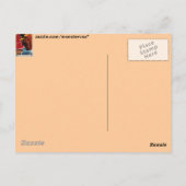 WWII Vintage Poster Briefkaart (Achterkant)