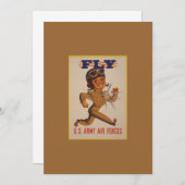 WWII Vintage Poster Kaart (Voorkant / Achterkant)