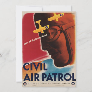 WWII Vintage Poster Kaart