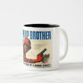 WWII Vintage Poster Mok (Voorkant rechts)