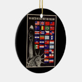 WWII Vintage Poster Ornament (Rechts)