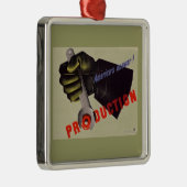 WWII Vintage Poster Ornament (Rechts)