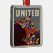 WWII Vintage Poster Ornament (Rechts)