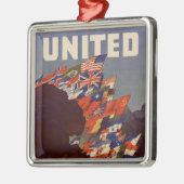 WWII Vintage Poster Ornament (Links)