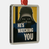 WWII Vintage Poster Ornament (Rechts)