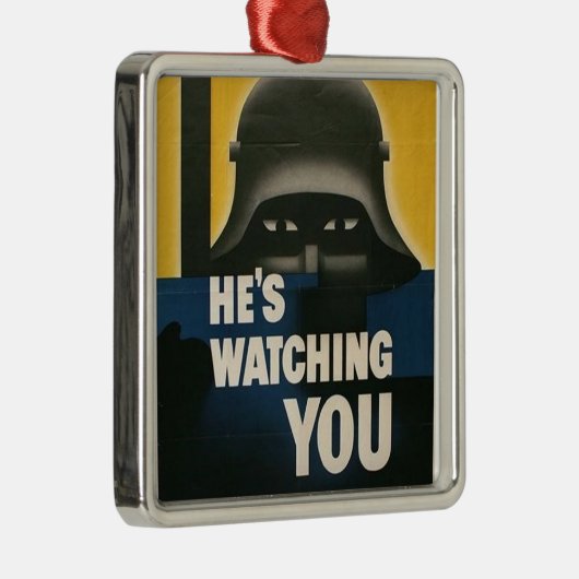 WWII Vintage Poster Ornament (Rechts)
