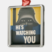 WWII Vintage Poster Ornament (Links)