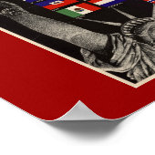 WWII Vintage Poster Poster (Hoek)