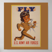 WWII Vintage Poster Poster (Voorkant)