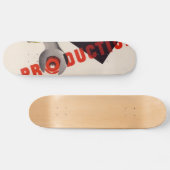 WWII Vintage Poster Skateboard (Horizontaal)