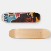 WWII Vintage Poster Skateboard (Horizontaal)