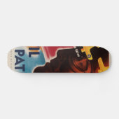 WWII Vintage Poster Skateboard (Horizontaal)