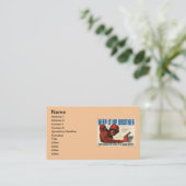 WWII Vintage Poster Visitekaartje (Staand voorkant)