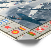 WWII-Vliegtuig Identificatie van het teken Poster (Hoek)