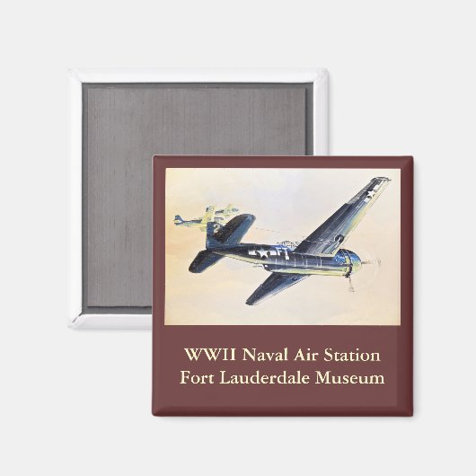 WWII-Vliegtuig Magneet (Voorkant / Achterkant)