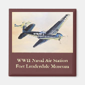 WWII-Vliegtuig Magneet (Voorkant)