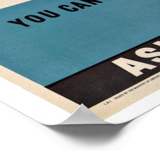 WWII Vliegtuig Pilot -  patriottisme Poster (Hoek)