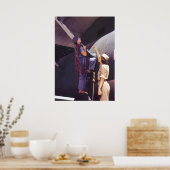 WWII Vrouwenluchtvaartapparatuur Poster (Keuken)