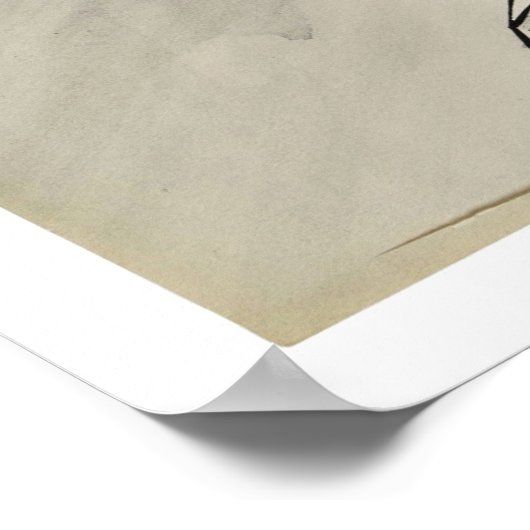 WWII-vuilmetaal -  patriottisme Poster (Hoek)