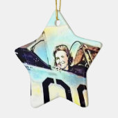 WWII Wasp Piloot Ornament (Links)