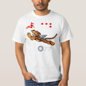 WWII Wing Art (vliegende trekkers) T-shirt (Voorkant)