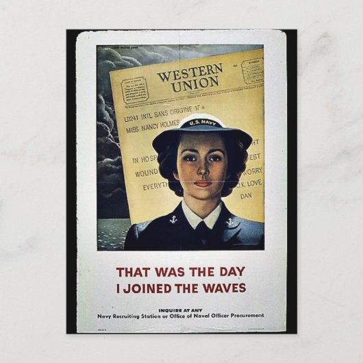 Wwii Women Briefkaart (Voorkant)