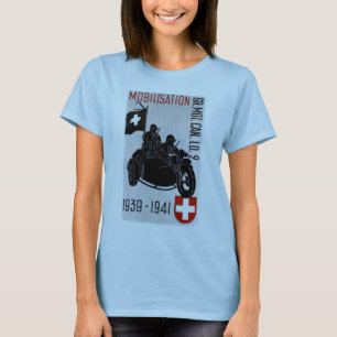 WWII Zwitserse Recon-motor T-shirt