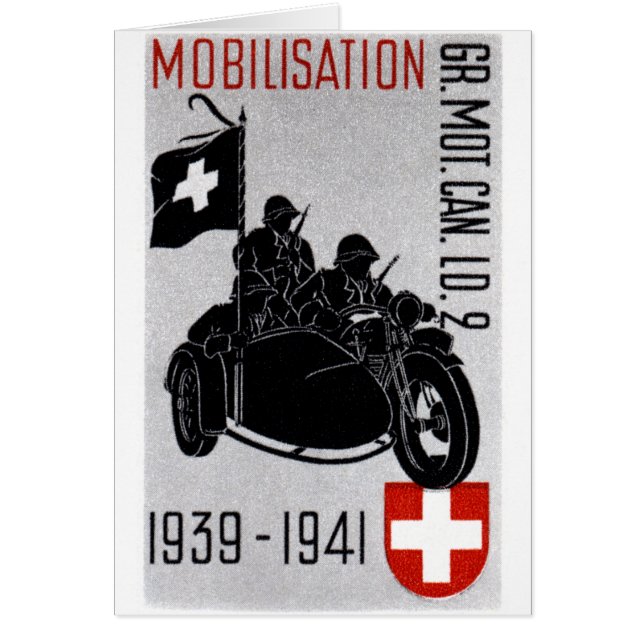 WWII Zwitserse Recon-motorfiets (Voorkant)
