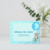 Wwil om een baby te krijgen - briefkaart van het b (Staand voorkant)