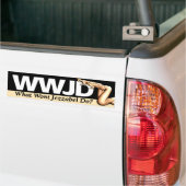 WWJD-bumpersticker Bumpersticker (Op Truck)
