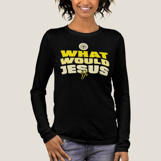 WWJD – Empathy Over Ego Long Sleeve Shirt (Voorkant)