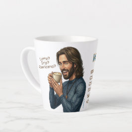 WWJD Latte Sfeer, Elke Dag Jezus, Christelijke Kof Mok