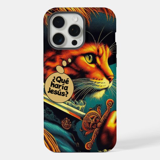 WWJD Speld iPhone Hoesje (Achterkant)