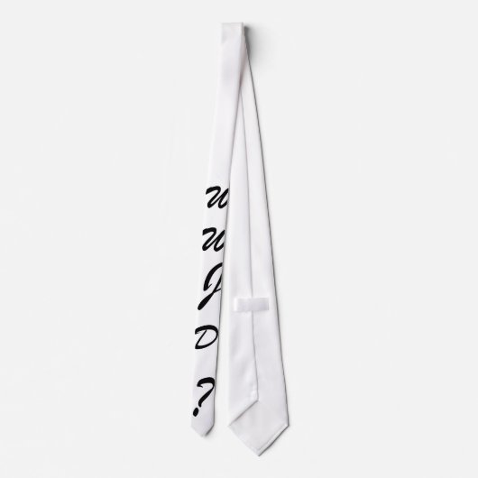 WWJD-Stropdas Stropdas (Achterkant)