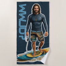 WWJD Surfer Vibes, Elke Dag Jezus, Elke Dag Geloof