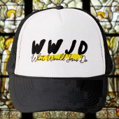 WWJD Trucker Hat - "Wat zou Jezus doen" vet Pet