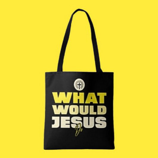 WWJD – Wat zou Jezus doen? Tote bag