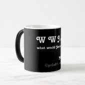 WWJS gotGod316.com Magische Mok (Voorkant links)