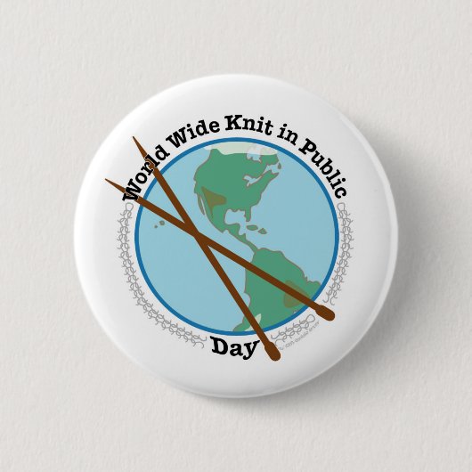 WWKIPDAY America Button (Voorkant)