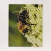 WWN Bumblebee op Bloeiende Wortel Legpuzzel (Verticaal)