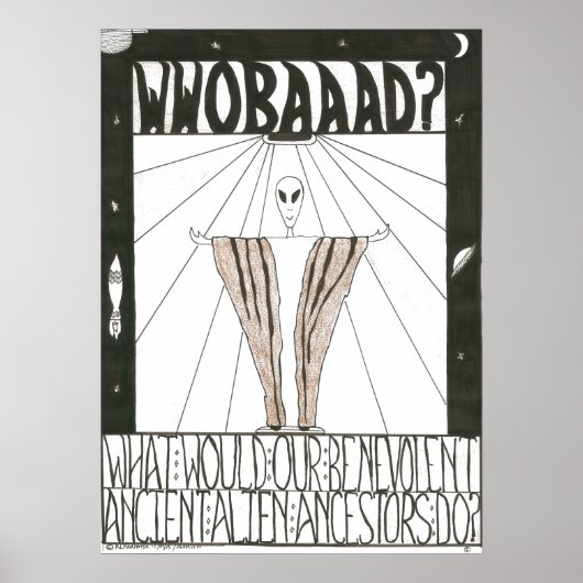 WWOBAAAD? Poster (Voorkant)