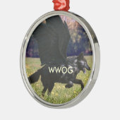 WWOG-Wolven van Ga'hoolbe Metalen Ornament (Links)