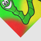 Wwormen van decoratief tissuepapier (Detail)