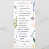 WWP-Bladwijzer Programmakaart (Achterkant)