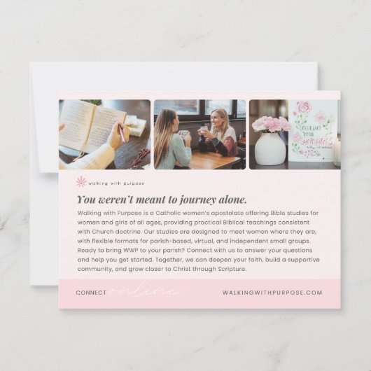 WWP Connect/Start een groep Briefkaart (Voorkant)