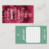 WWP Nodig Kaart uit (Klein) Visitekaartje (Voorkant / Achterkant)