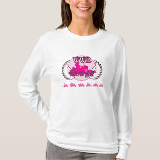 WWR Conga-dames — Hoody, lange hoes (gemonteerd) T-shirt